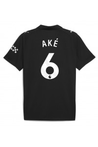 Fotbalové Dres Manchester City Nathan Ake #6 Venkovní Oblečení 2025-26 Krátký Rukáv